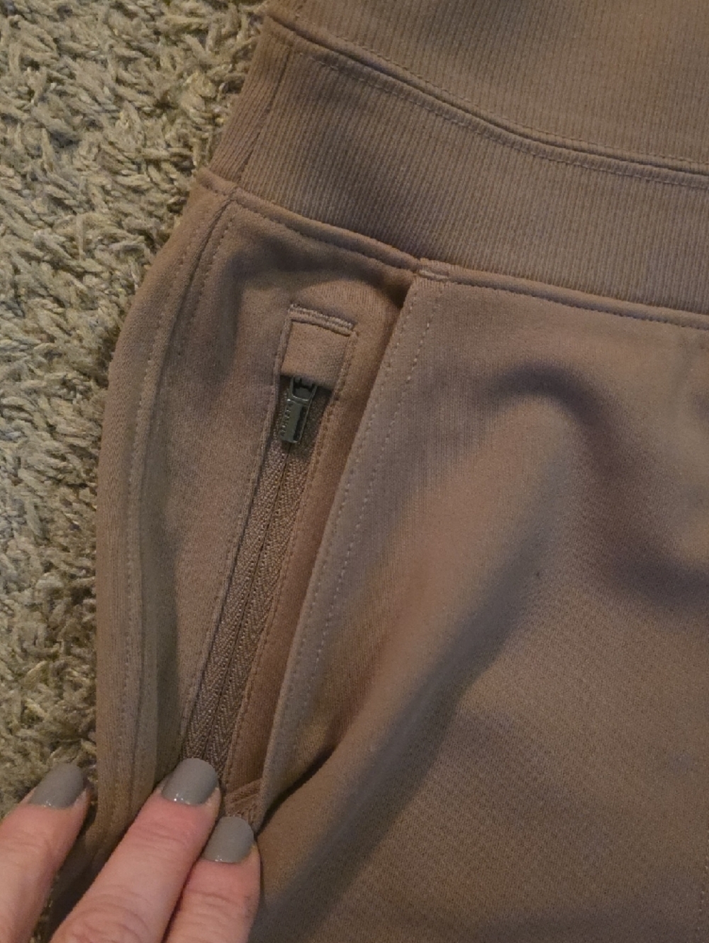 Athleta Venice Joggers Warm Brown, Like New, Size Small - Picture 4 of 6